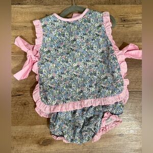 Cecil & Lou Floral Ruffle Set size 3T